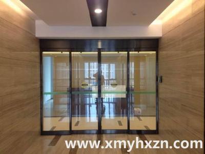 黑钛不锈钢有框自动门